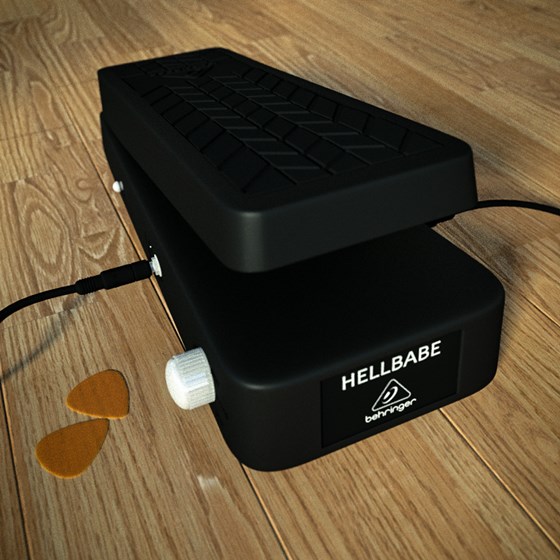 3D графика: Гитарная педаль